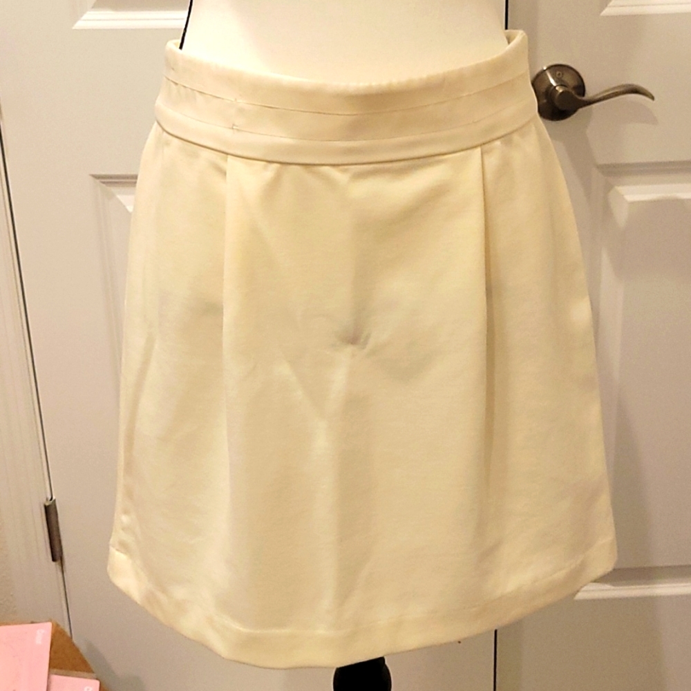 NWT Cream Banana Republic Skirt